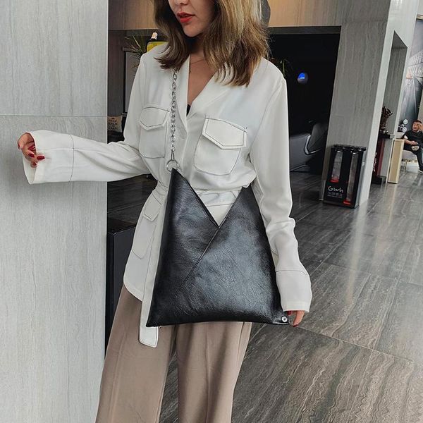 

women chain shoulder bags exquisite practical ladies pu leather messenger handbag fashion solid high-capacity totes