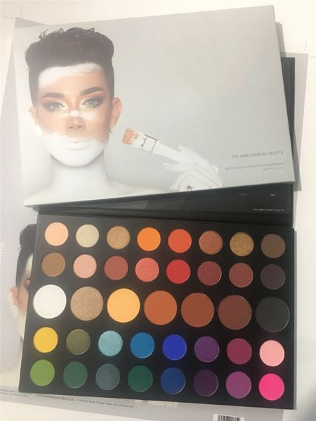 

2019 New Eyes Макияж Джеймс Чарльз Eye Beauty Цвета Натуральный длительный 39 цветов матовый мерцание Палитра теней для век Ferr Ship