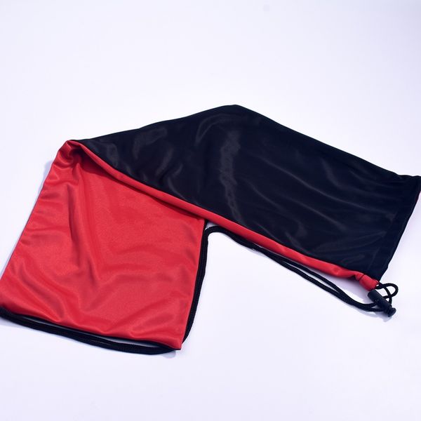 

badminton racket flannelette bag double color thick rong tao cloth racket protective case drawstring contraction protecting bag, Blue;black