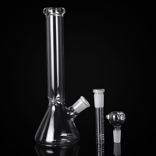 Transparente Vidro Grosso tubulação de água Mini Dab Rigs Acessórios fumar Rig bonito Bong óleo claro Shisha Oil Burner Hookah