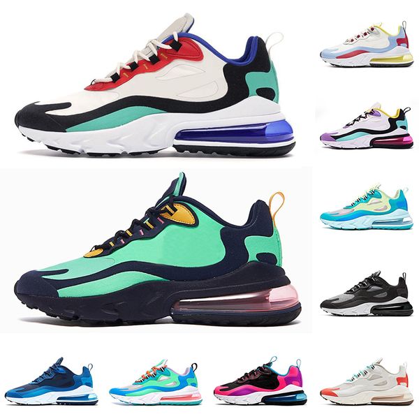 

designer brand air bauhaus react triple black designer running shoes men women trainer breathable sports outdoor sneakers size 36-45