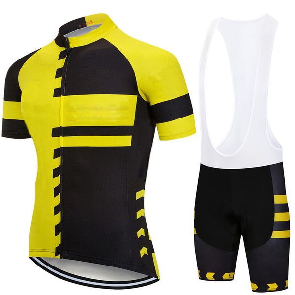 

racing sets cycling jersey bib short set kit bicycle shirt bike wear gel pad clothing sleeve italian team crossmax mountain jacket tight top, Black;blue