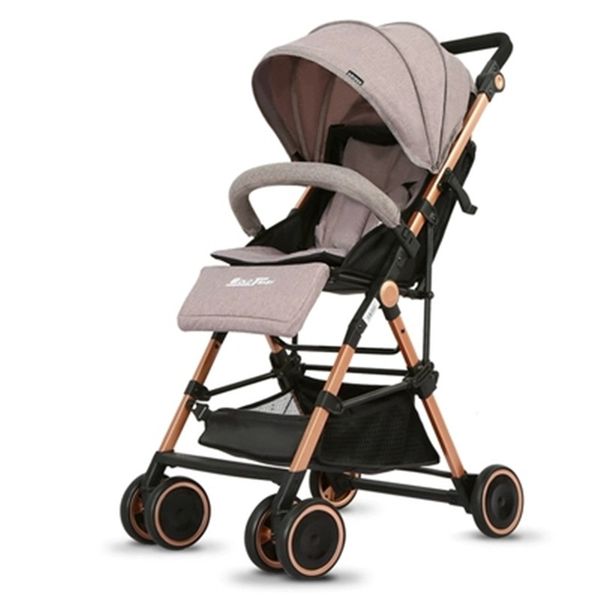 

high landscape stroller lightweight folding can sit reclining newborn stroller portable stroller
