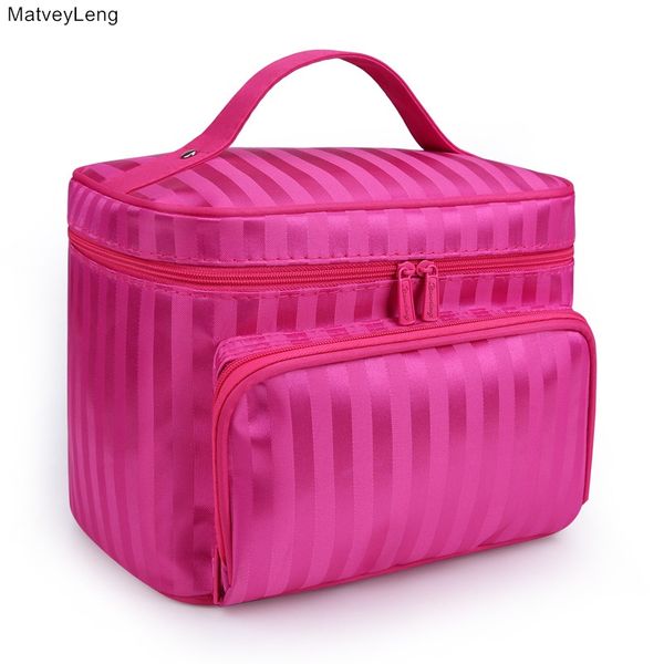 

fashion multifunction box cosmetic bag lady cosmetic brush lipstick storage bag professional makeup artist pack ing