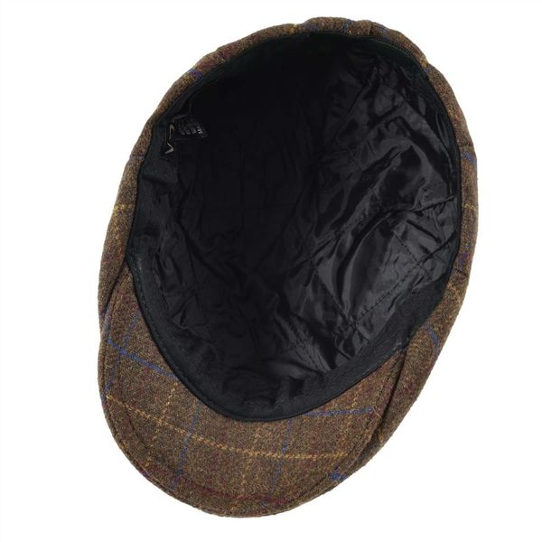 

voboom winter warm wool tweed blend cap men retro vintage male cabbie boina newsboy caps ivy flat hat solid color 185, Blue;gray