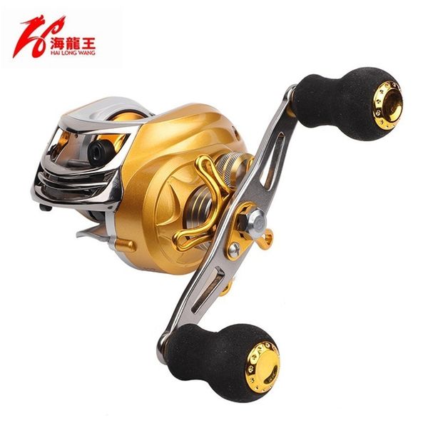 

dragon saltwater fishing casting reel max drag 8kg magnetic brake super smooth speed ratio 6.3:1 bait casting reel coil