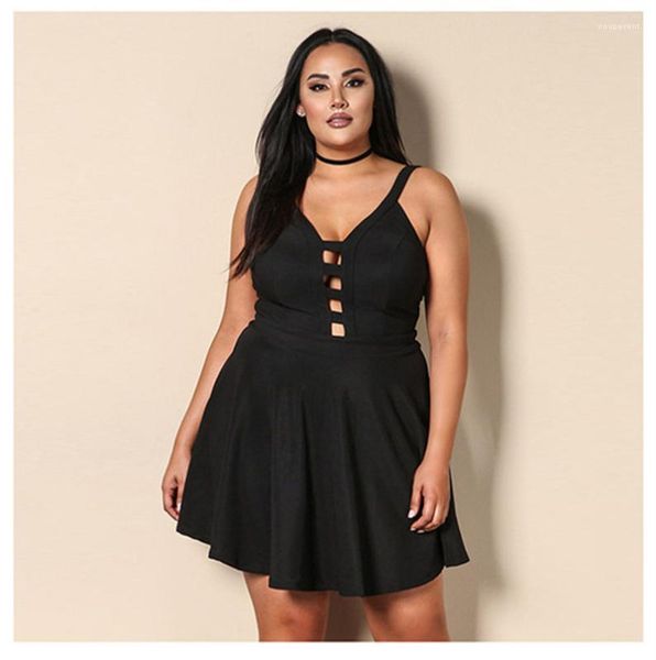 

summer dresses backless hollow out strapless sleeveless female clothing night club style casual clothing plus size women, Black;gray