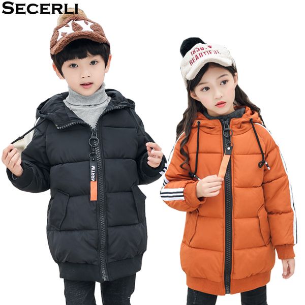 

kids boys winter jacket 4 to 14 years hooded warm children parkas jacket cotton padded kids girls long girl boy outwear, Blue;gray