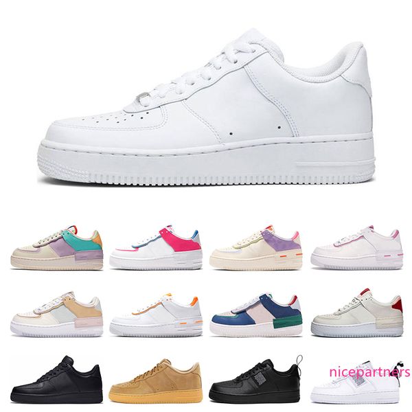 

2020 mens fashion sneakers shadow beige pale ivory black white spruce aura wheat flax women casual skateboard shoes platform size 36-45