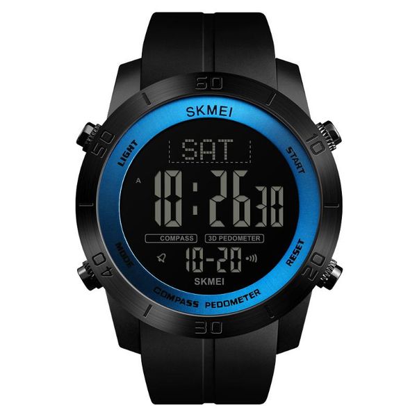 

skmei skmei 1354 sports watch outdoor sports multi-functional electronic watch, Slivery;brown