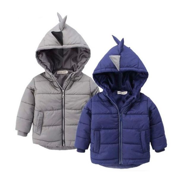 

Toddler Baby Boy Winter Warm coat Kids Parkas Hooded zipper Jacket