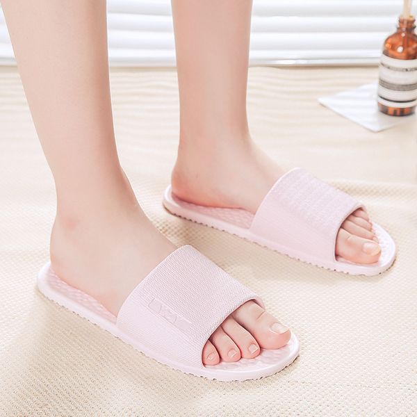 

non-slip soft beach casual leather slippers 2020 men summer stripe slippers y6y090158, Black