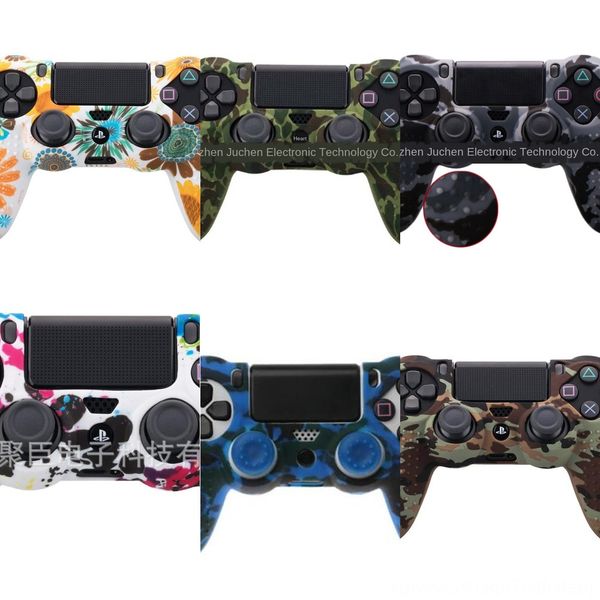 

pap8d black blue for soft silicone rubber gel non-slip skin case cover red ps4 controller