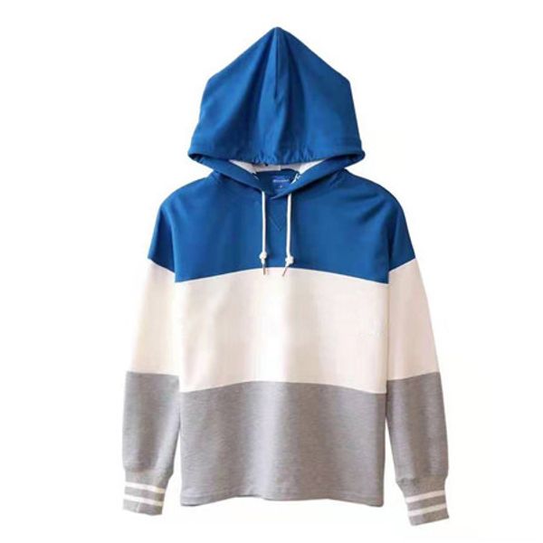 

designer mens womens fashion hoodies sport sweatshirts autumn patchwork size m-2xl blue gray yellow casual light lsy198144, Black