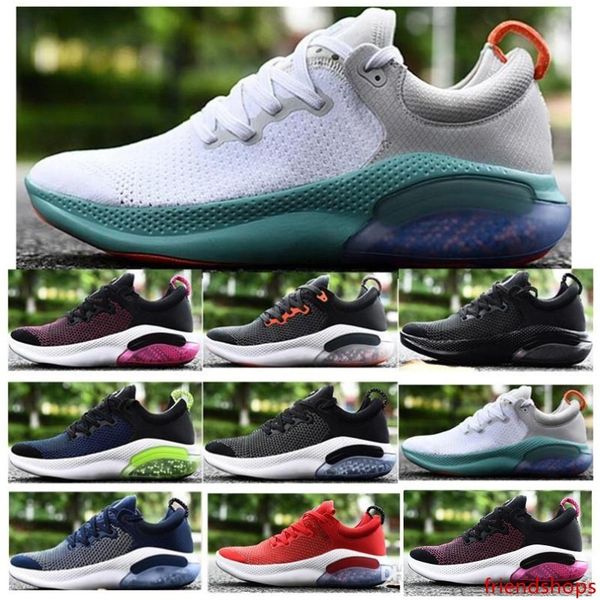 

classic joyride run men running shoes triple black white platinum tint university red breathable athletic shoes size 36-45