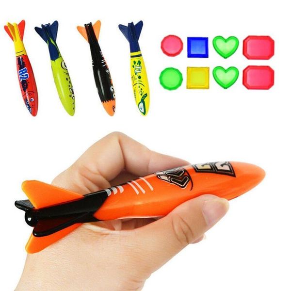 

19pcs дайвинг игры игрушки установить бассейн бросание игрушек плавать бассейн dive аксессуары детская одежда подарков круг лета кольца подв
