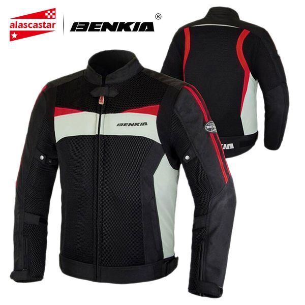 

benkia motorcycle jacket man motocross jacket jaqueta chaqueta moto protection moto motorbike riding clothing for summer
