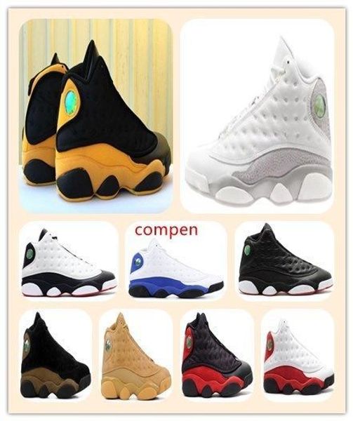

13 melo back to sl phantom he got game hyper royal olive bordeaux chicago bred basketball shoes 13s wheat sports shoes men athletic