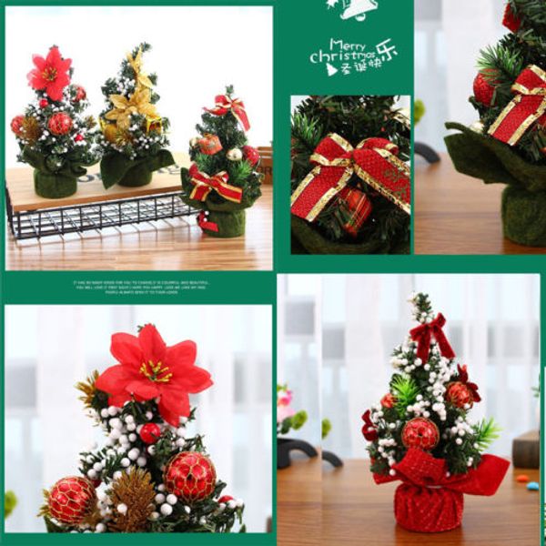 

desk table mini christmas xmas christmas tree party ornaments decoration
