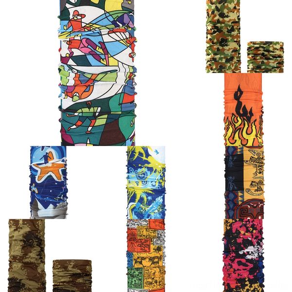 

pttd0 3d seamless balaclava magic scarf headwear buffs face mask scarf skull skeleton head bandana shield headband neck bandana men bicycle, Black