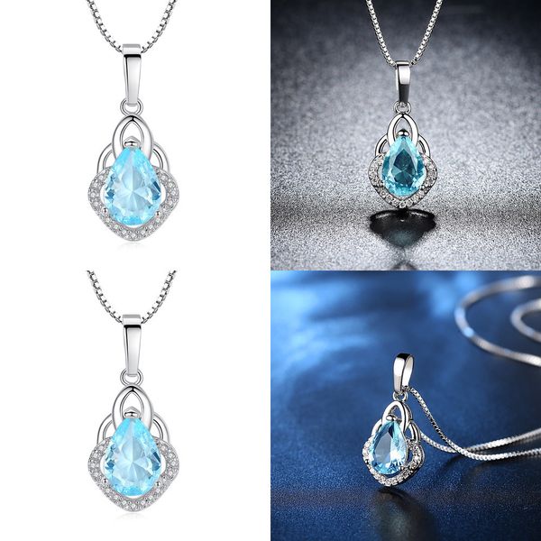 

lock necklace drip micro insert necklace hip hop jewelry pendant gold filled buddha charm natural stone pendants dog tags for jewelry, Silver