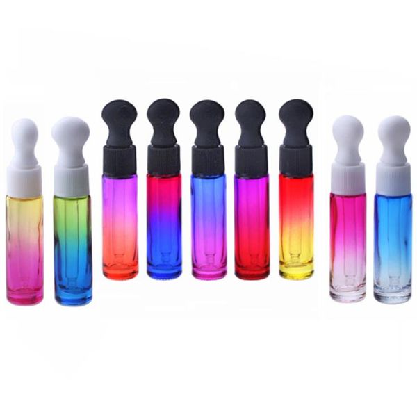 

10ml glass dropper bottle refillable oil essential aromatherapy perfume container liquid pipette bottle f2638