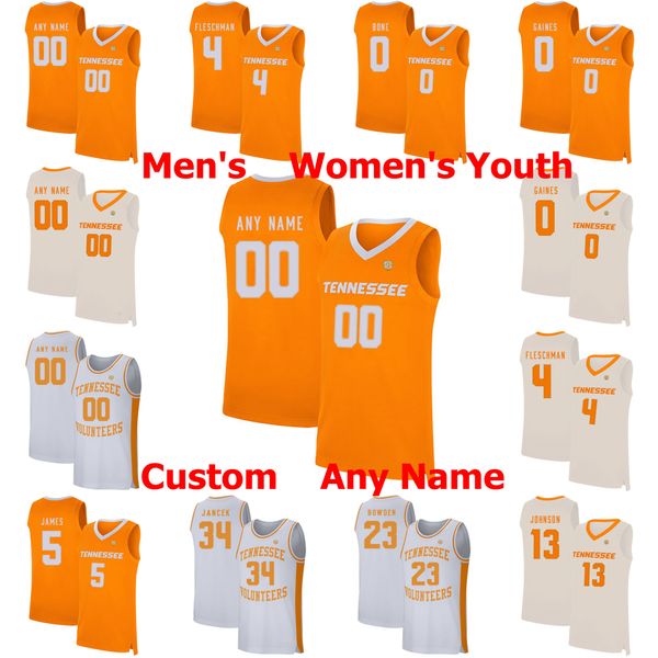 

ncaa tennessee volunteers college basketball jerseys 1 josh richardson jersey 21 olivier nkamhoua drew pember grant williams custom stitched, Black