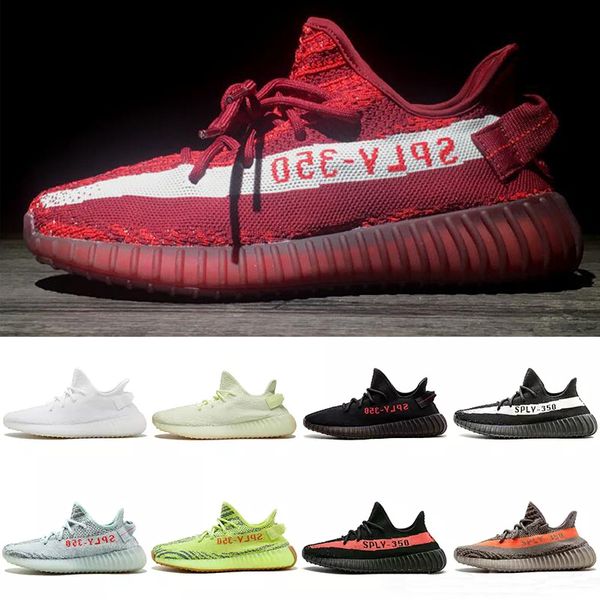 

2019 new 350 men women running hoe tatic black bred cream white e ame kanye we t 350 v2 port neaker eur 36 46