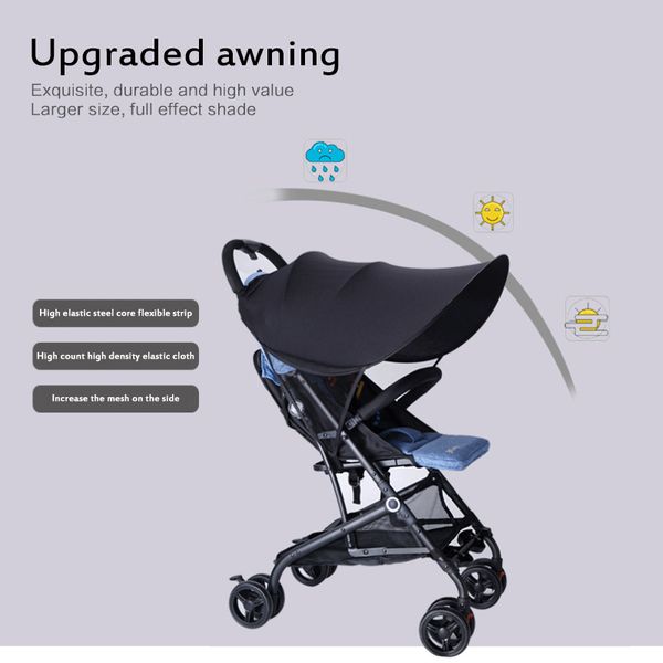 

stroller awning universal stroller sunshade umbrella baby sun shade cover sunshade canopy infant pram accessories