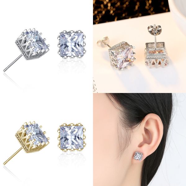 

men and women lovers jewelry nail diamond ear nail earring earings tassel earrings men diamond stud earrings bohemian earrings pandora, Silver