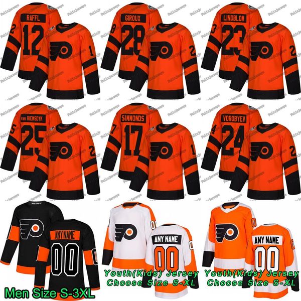 

Wayne Simmonds Philadelphia Flyers 2019 Stadium Series Mikhail Vorobyev Claude Giroux Oskar Lindblom Michael Raffl James van Riemsdyk Jersey