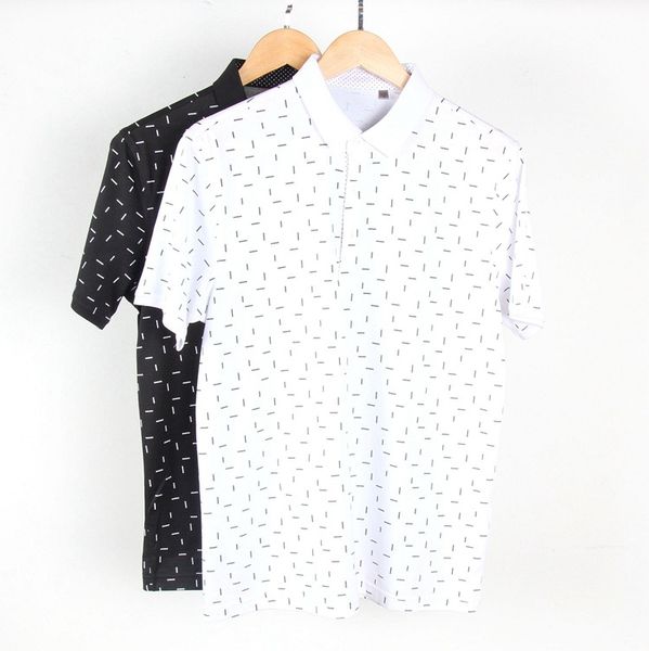 

men's t-shirts men style cut the tag off mercerized cotton clothing short sleeve t-shirt business casual breathable 23329, White;black