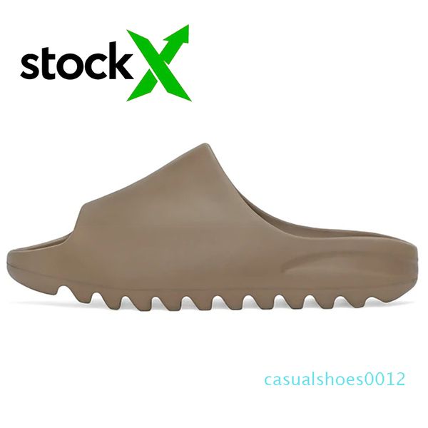 

2020 kanye west лайд мода bone мола земл коѬиневй пеок пђни oringals женин mens деи, Black