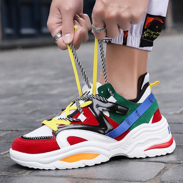 

auronet vintage cool sneakers men breathable mesh casual shoes men fashion sneakers tenis masculino adulto harajuku black gray