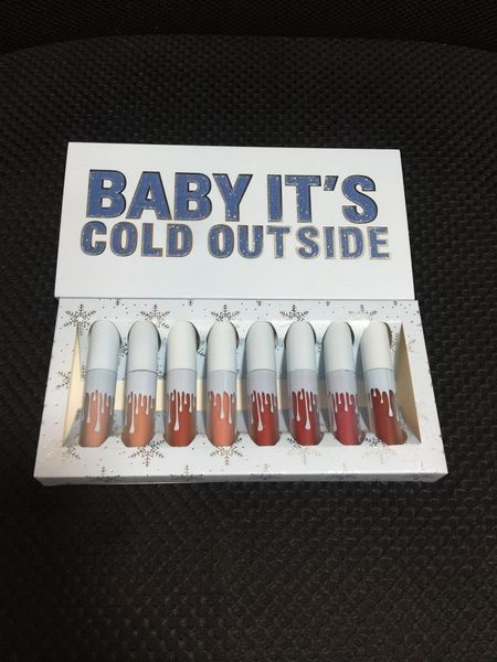

Makeup chri tma edition 8pc et lip tick et lip glo liquid lip tick baby it 039 cold out ide dhl hipping