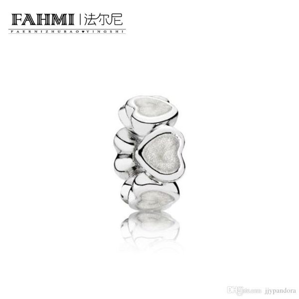 

FAHMI 100% 925 Sterling Silver 1:1 Original Authentic Charm 791775EN23 Temperament Fashion Glamour Retro Bead Wedding Women Jewelry
