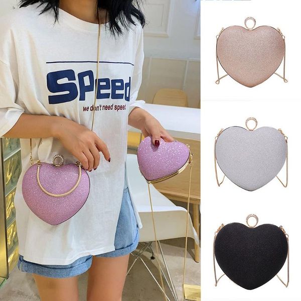 

women ladies bag girls fashion bolso mujer heart bling bolsa feminina shoulder purse crossbody handbag bags bags for women 2019