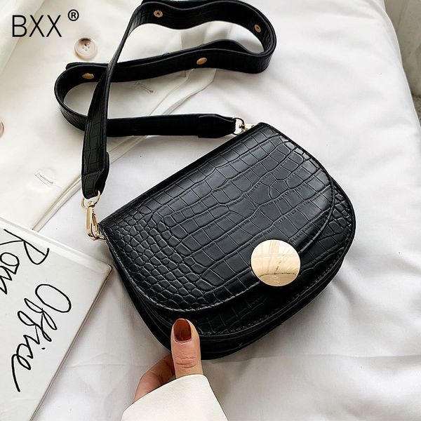 

bxx] крокодил шаблон женщина сумка на ремень 2020 весна новой crossbody сумки кожа pu кошельки путешествие сумка hk708