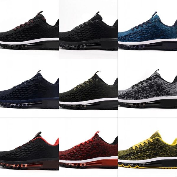 

with box black red white 2019 designer running shoes comfort midnight navy blue fashion sport chaussures sneakers good quality size us7-12