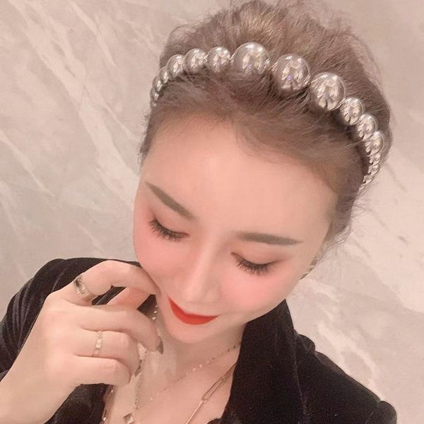 

simple pearl hair band alice band cerchietto aliceband ladies hair style with nice hairbands camo elastic hair band mljqj, Black;brown