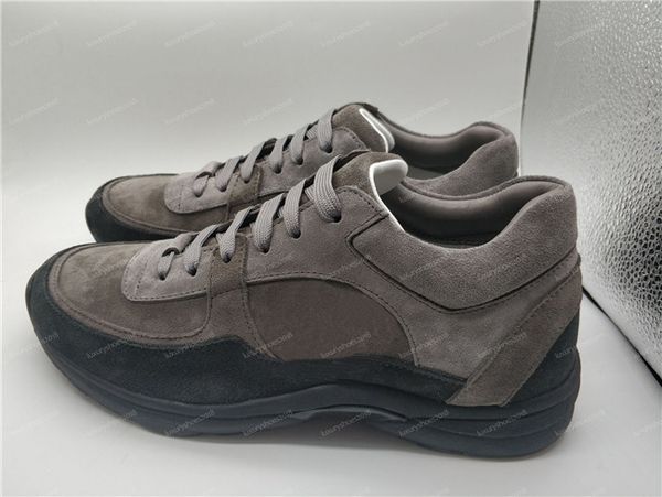 

Роскошные дизайнерские повседневные туфли из замши из телячьей кожи мужские и же