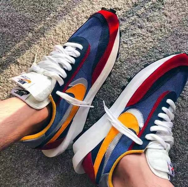 

[Лучшее качество] Sacai Waffle Daybreak Runner Тренер Ретро кроссовки Мужская и женская спорти