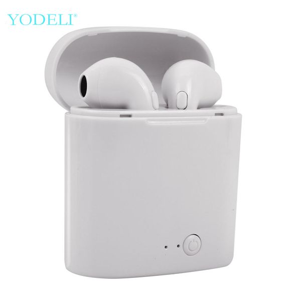 

I7 tw bluetooth 5 0 wirele earphone earbud with charging box mini port head et audifono for all mart mobile phone