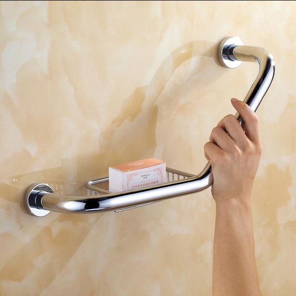 

vidric bathroom armrest brass bathroom handle bathtub armrest handrail grab bar gold/chrome/rose gold hand bar safety soap h