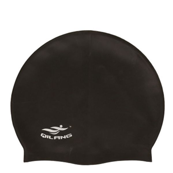 Touca de silicone suave silicone natação Waterproof Caps Ears Proteger Cabelo Comprido Sports Swim Piscina Cap Hat para as Mulheres Homens Adultos