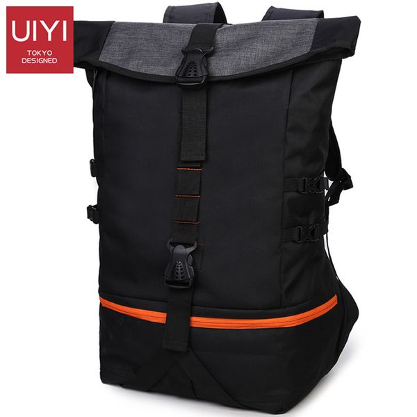 

men's large capacity backpack mountaineering bucket bag student basketball school bag sports training fitness travel book