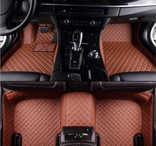 

new car floor mat front and rear pad waterproof pad for 2014 cadillac ats luxury custom car mat allweather mat