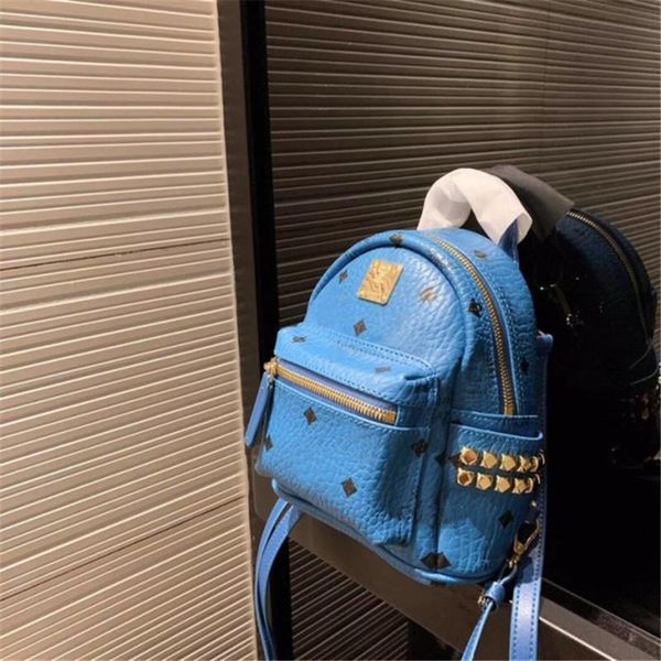 

дизайнерский рюкзак роскошный дизайнерский рюкзак мини-шаблон самый продаваемый новый размер прибытия 18см *21см розовый синий горячий цвет