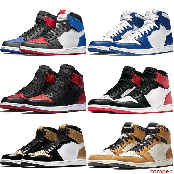 

mens 1 1s og high jumpman basketball shoes 3 unc banned game royal chicago god toe fragment men sneakers trainers us7-12