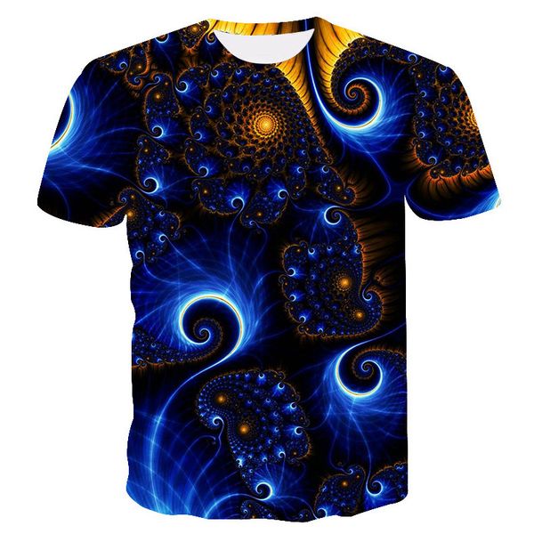

hip hop mens clothing vortex light shirts cool printed tee funny 3d galaxy star t shirt space t-shirts, White;black